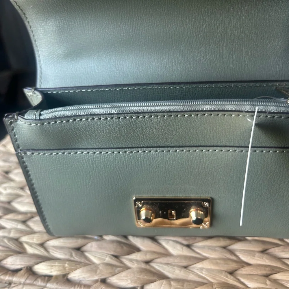 Michael Kors Sage Green Crossbody Bag - Picture 9 of 12